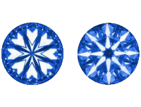 hearts and diamonds